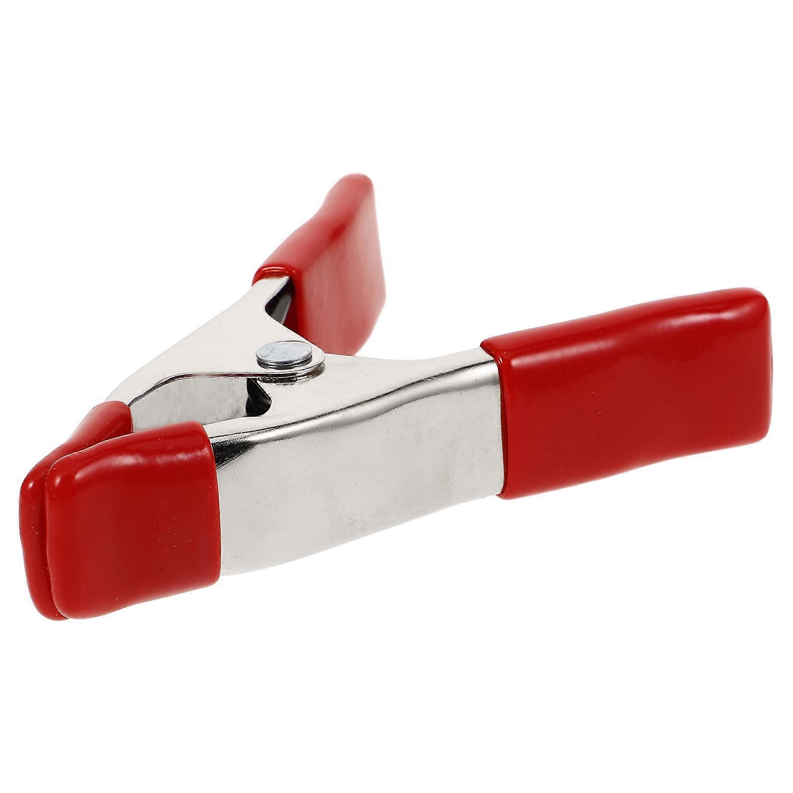 Background Cloth Clip Red Color Backdrop Spring Clip Heavy Duty PVC Material Photography Sessions 1Pack