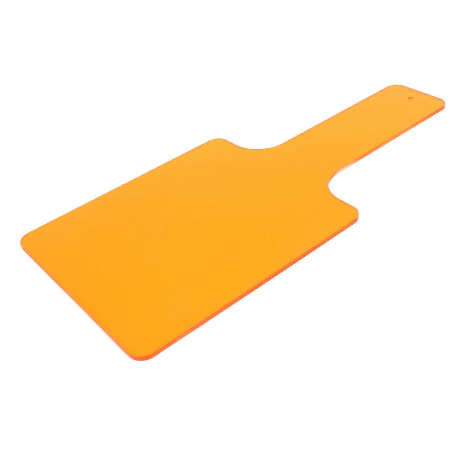 Curing Light Shield Plate Board Plastic Eye Protection Shield for Curing Light Machines 26.5 X 12cm