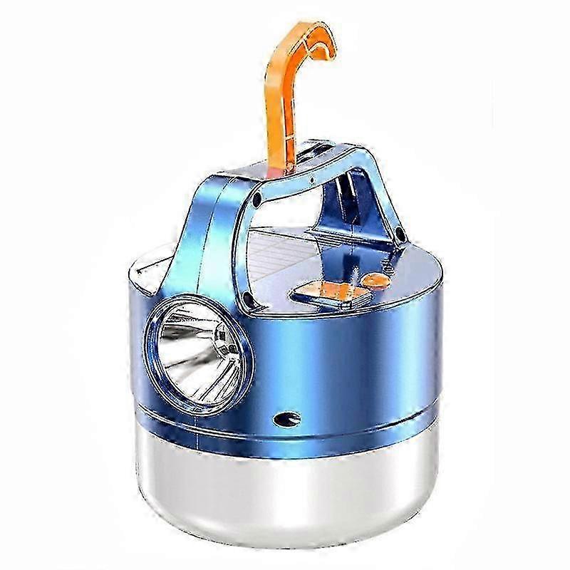 Multifunctional Rechargeable LED Camping Lantern with 2400mAh Battery - Waterproof Portable Hanging Torch for Fishing, Hiking & Bivvy Advent