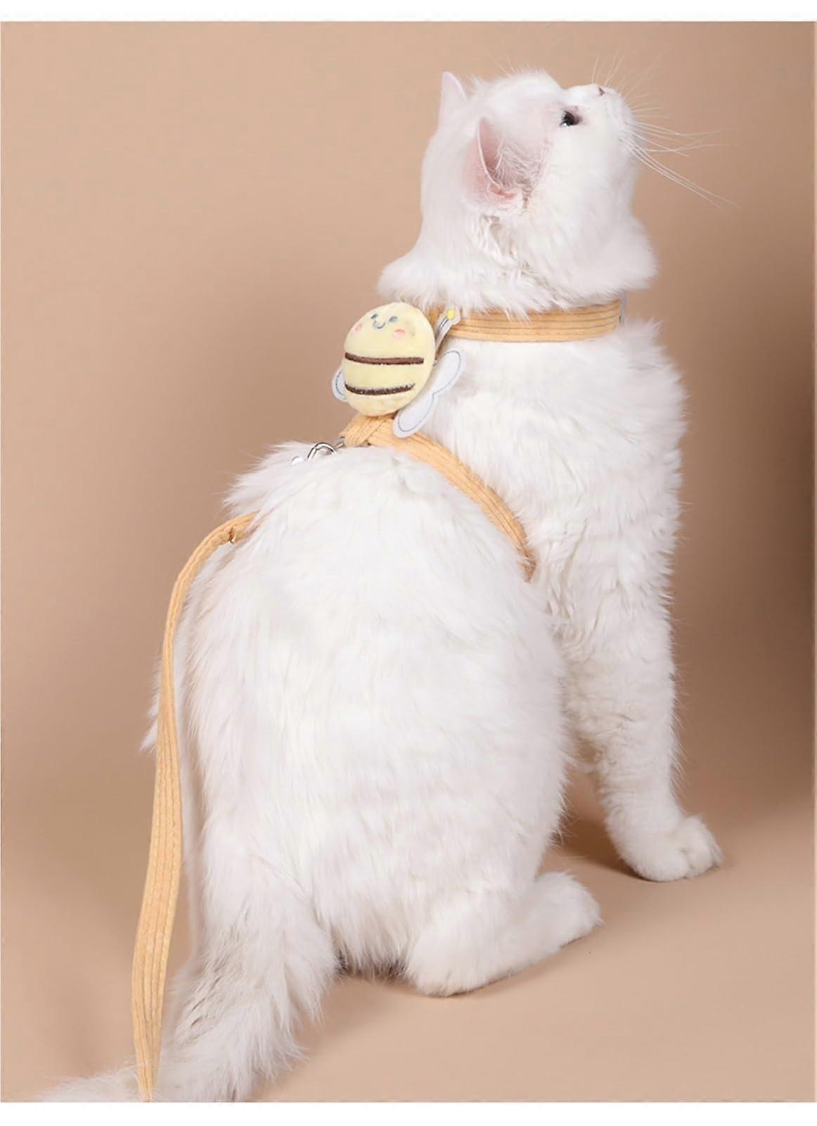 Adjustable CrossChest and Back Cat Leash for Outdoor Activities