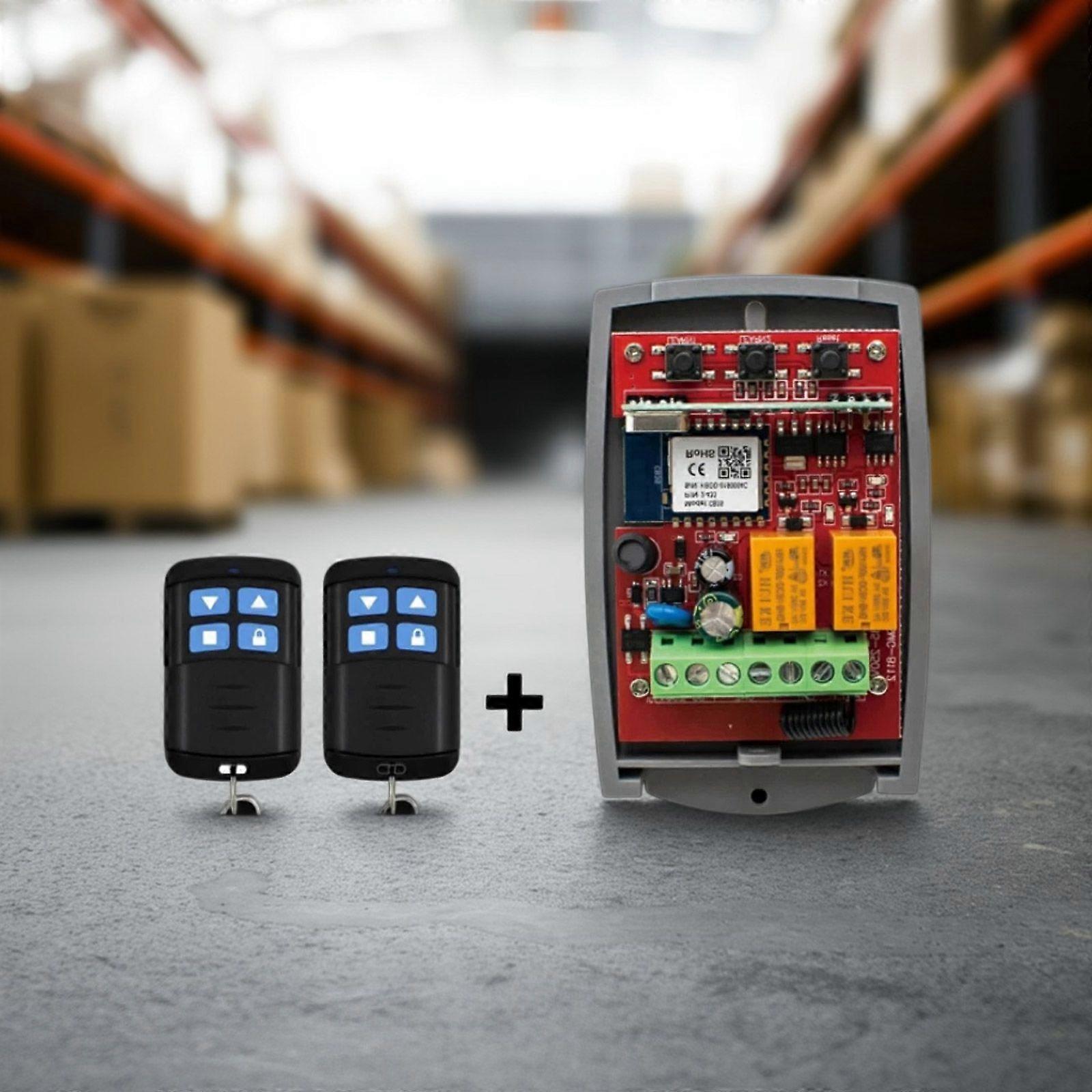 Wifi Garage Door Opener Wireless Remote Control Switch Receiver Gate Tansmitter