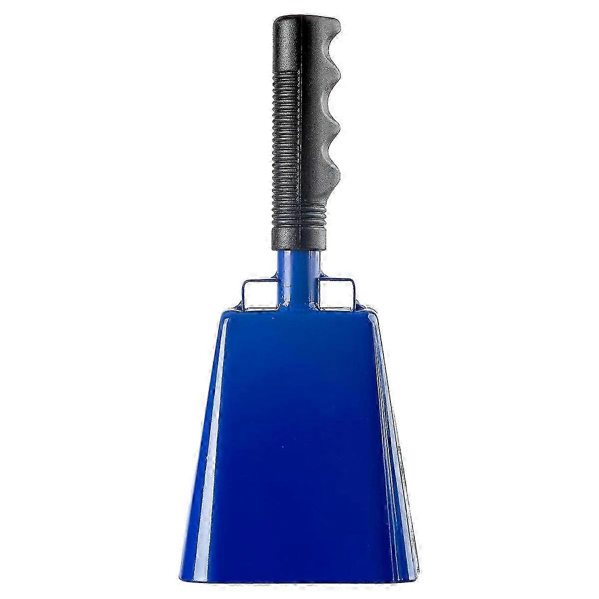 10-Inch Cow Bell with Handle - Perfect for Sporting Events & Football Games - Loud Sound Instrument for Cheerleading and Team Support