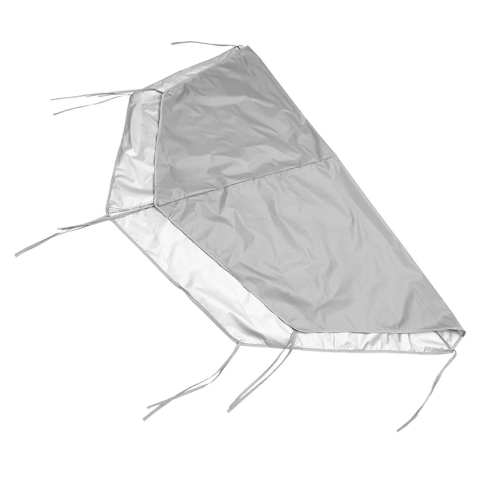Grey Dog Playpen Cover Made of Durable 210D Oxford Cloth for Outdoor Use Safe and Easy to Install