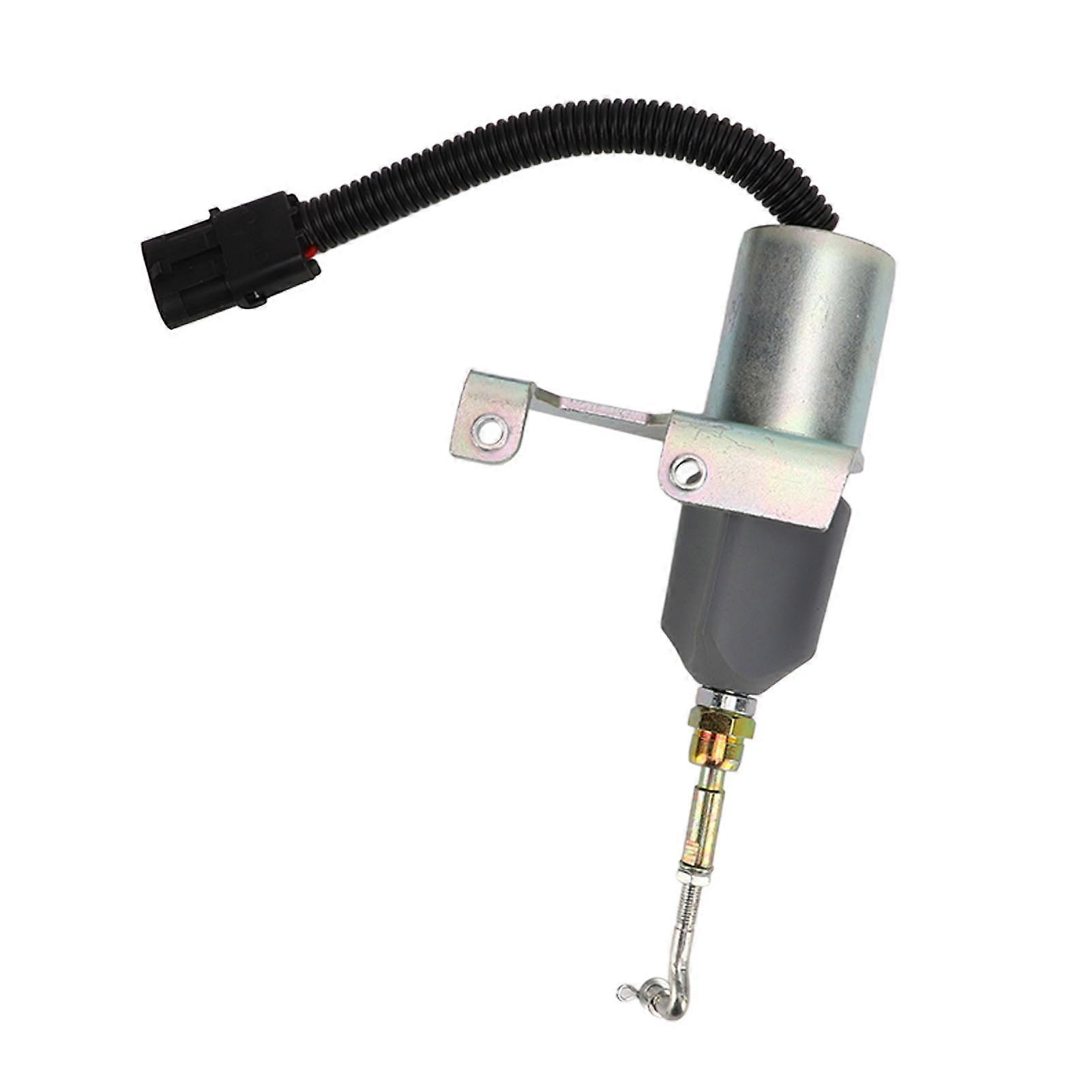 Engine Shut Down Solenoid Valve 3974947 DC24V Plug and Play Replacement for Deutz 