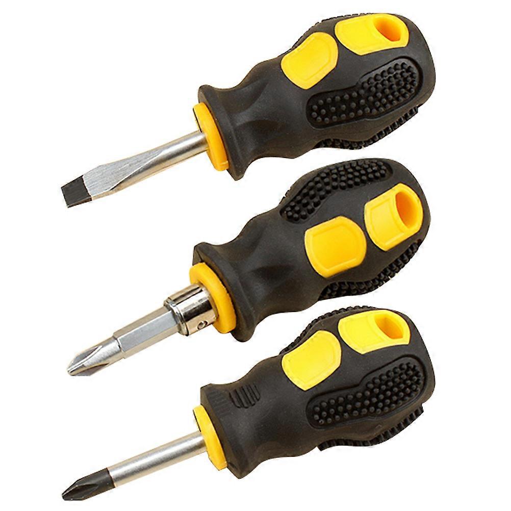 Small Screwdriver Set Flathead Mini Tool Kit Multi-Purpose For Assembling Sofas Microwave Ovens 3Pcs 10x3.4cm
