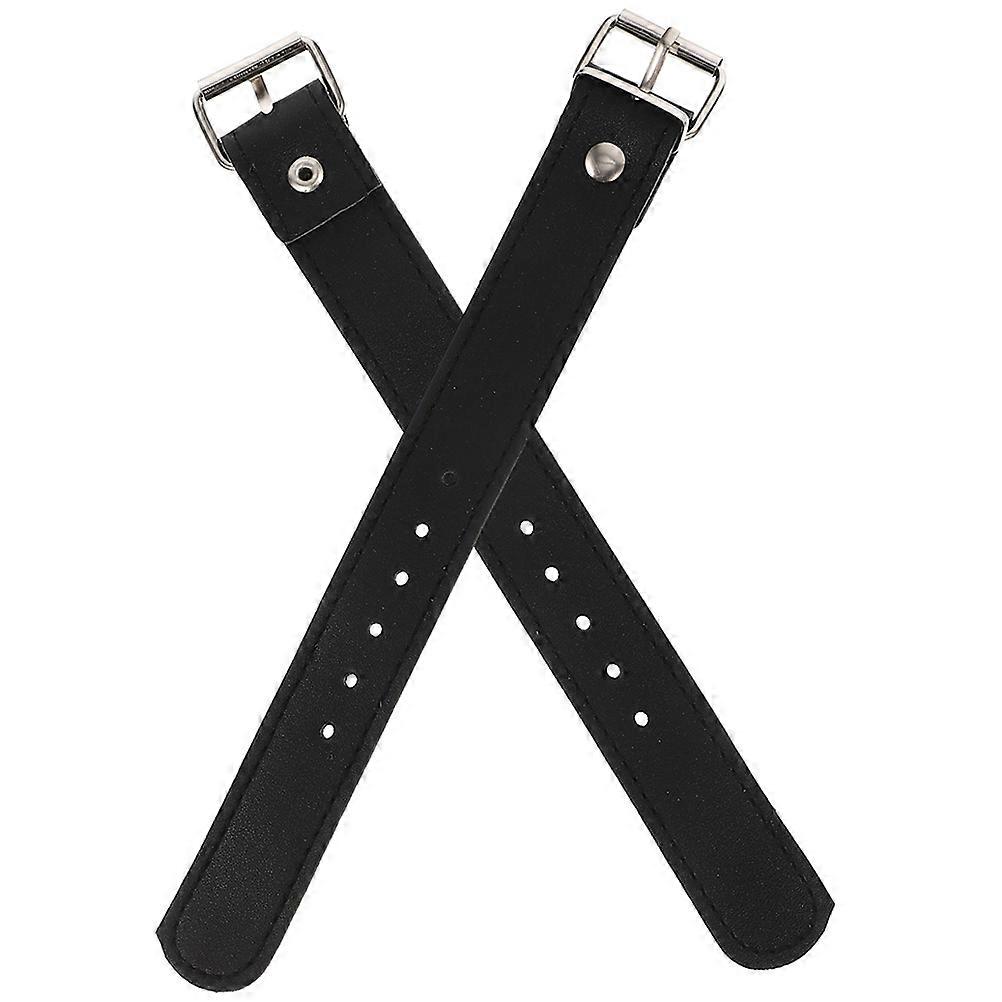 Black Bike Basket Strap with Adjustable Holes for Convenient Riding Experience and Bike Decor