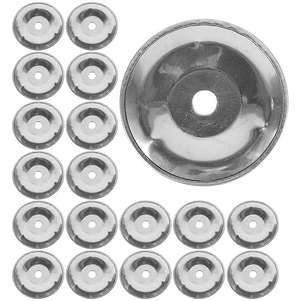 50 Pcs Lightweight Portable Drum Cymbals for Jazz Practice – Stainless Steel Musical Instrument for Easy Use with Drum Set
