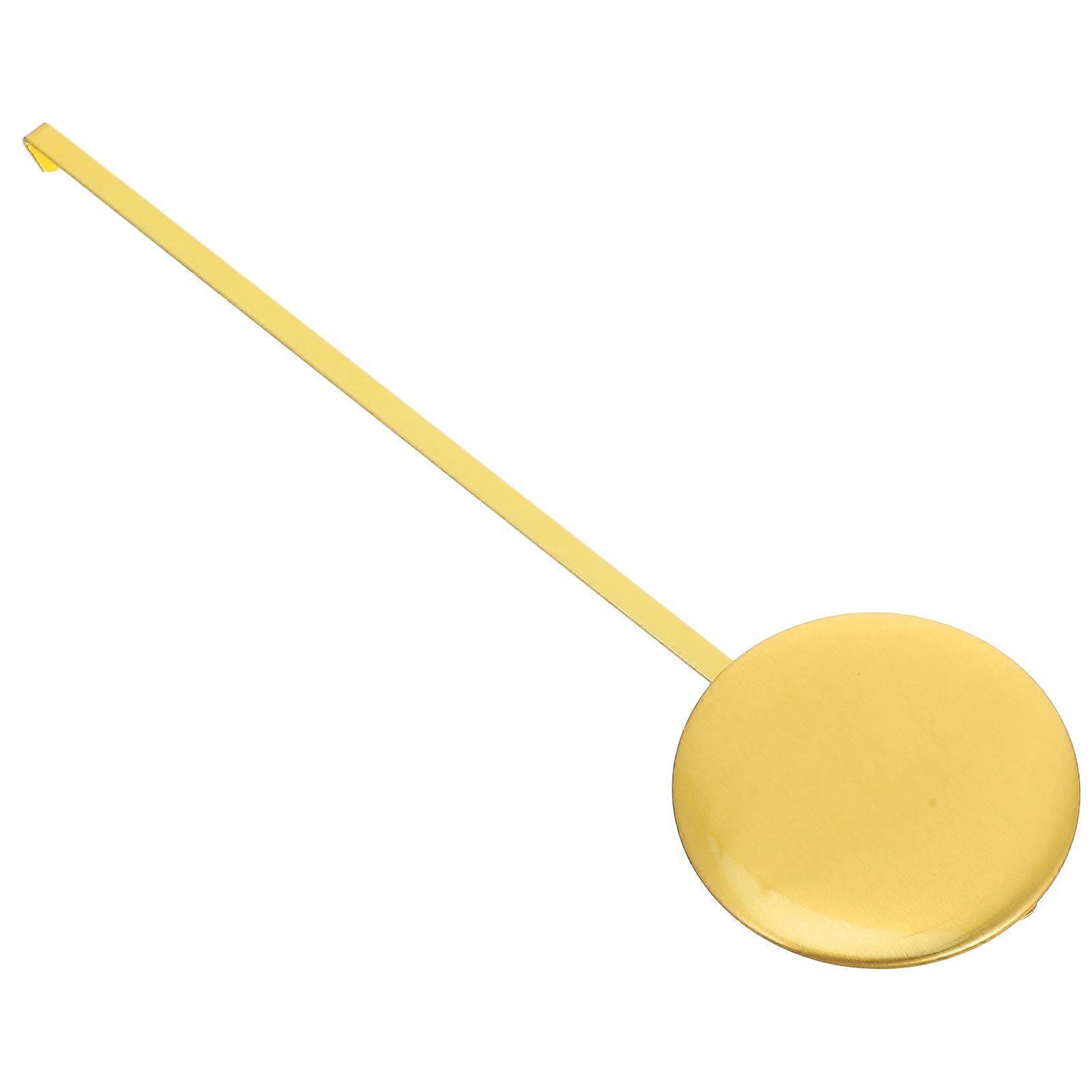 Decorative Wall Clock Pendulum Metal Clock Pendulum Part Wall Clock Iron Alloy Stability Enhancement 1Pcs