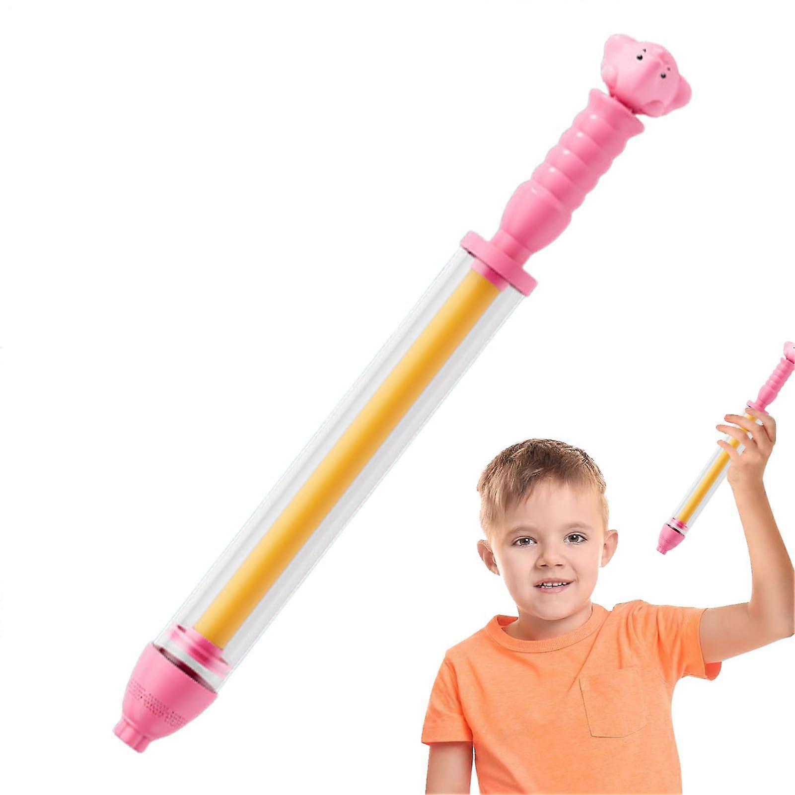 Water sprayer for – Water gun for pool – Outdoor toy, lightweight and, for garden and family with playful interactions, Pink