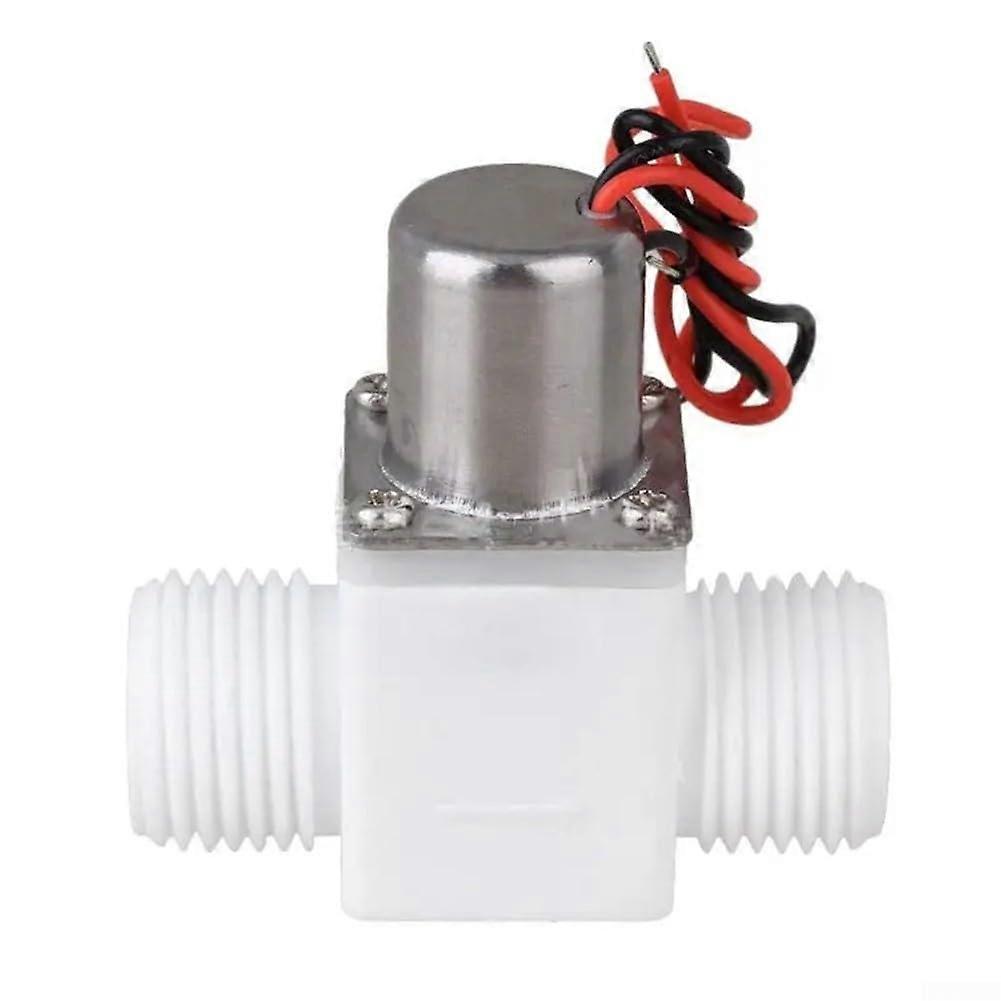 Electric Plastic Solenoid Coil for Water Control Valve, Compatible with Technical Water Systems and Battery-Powered Applications