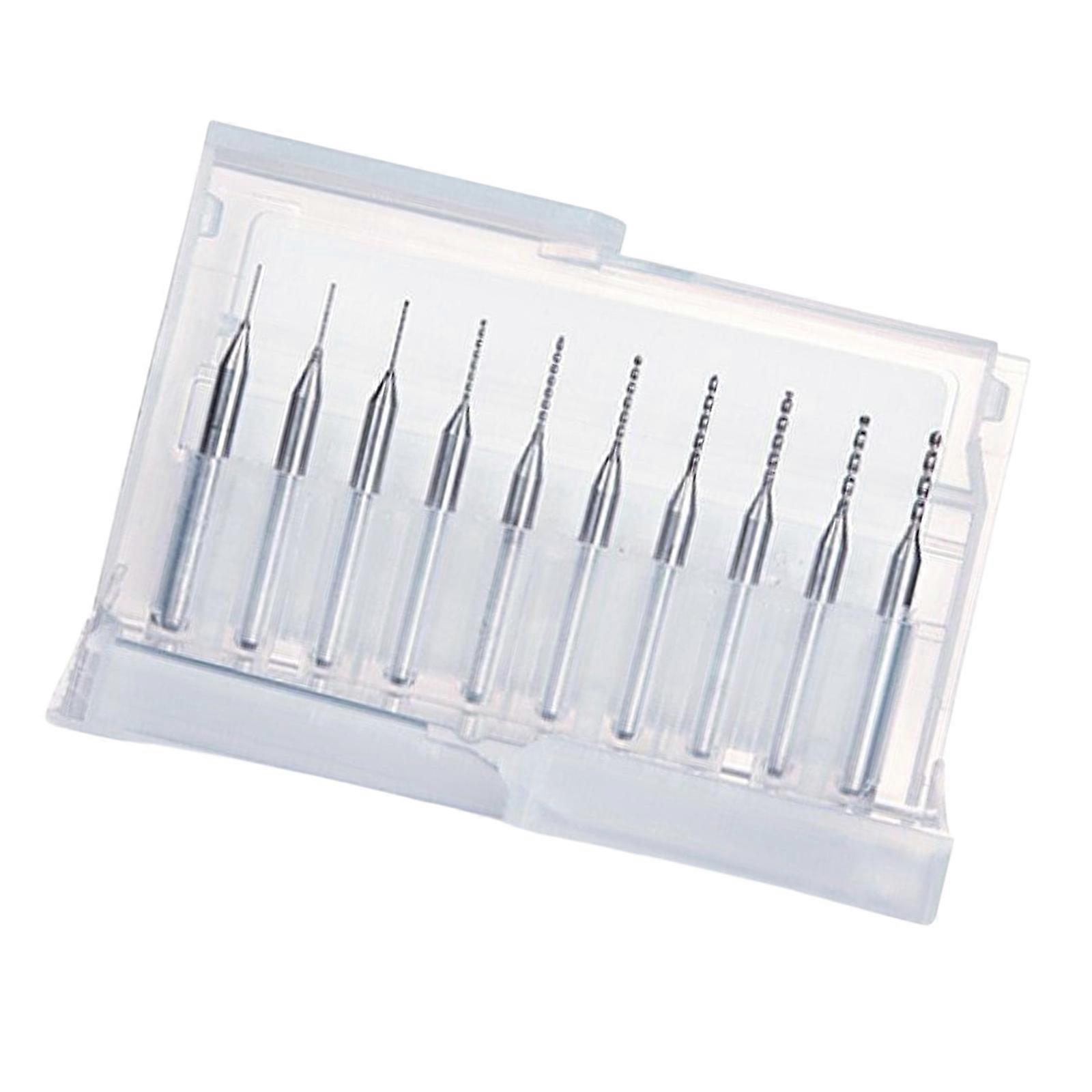 Steel Drill Bit Set Suitable for Fine Work in Electronics and DIY Projects Enhances Longevity Repair Tool Multicolor