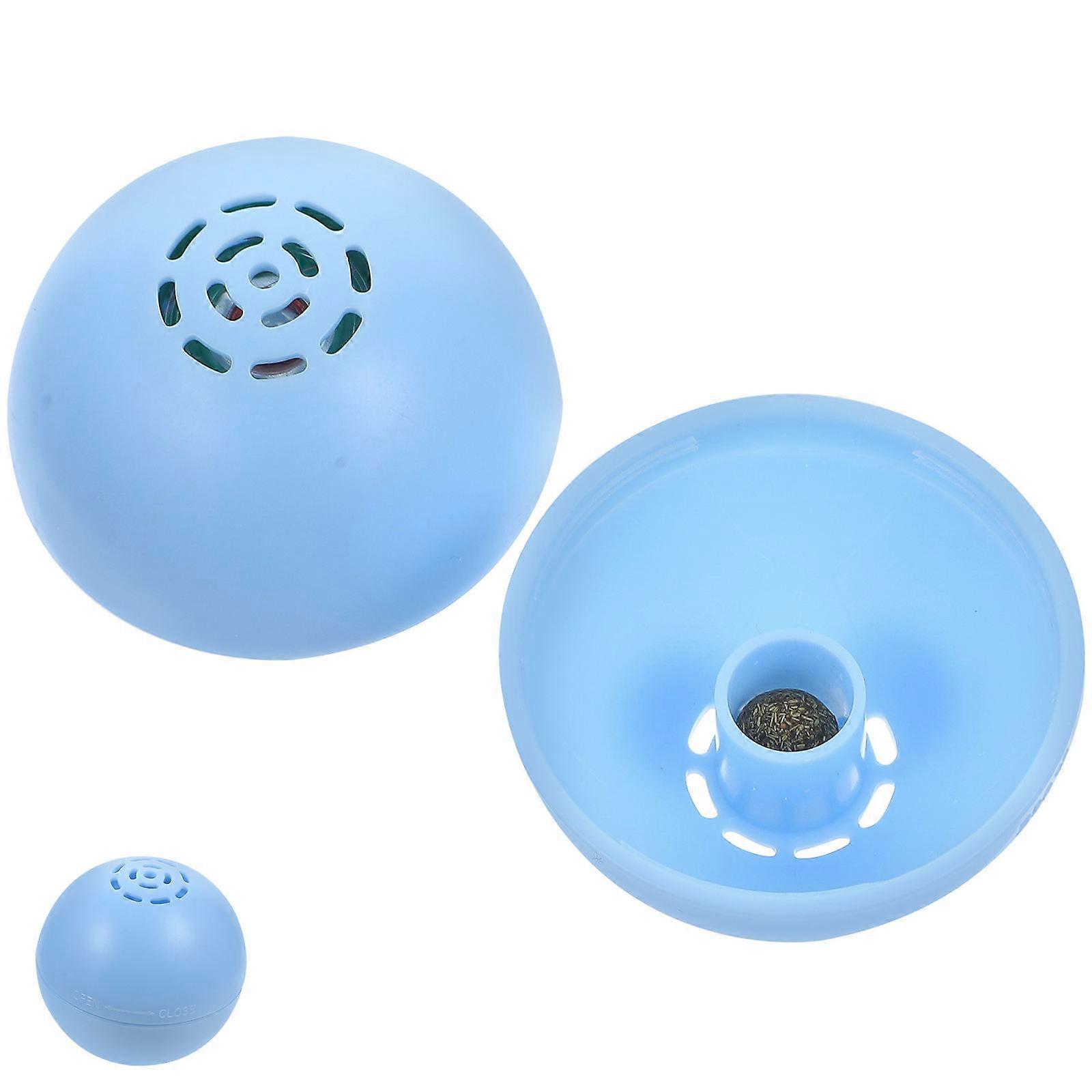 Skyblue Interactive Electric Cat Toy with Animal Sounds Encourages Play and Keeps Cats Active 2.5 Inch