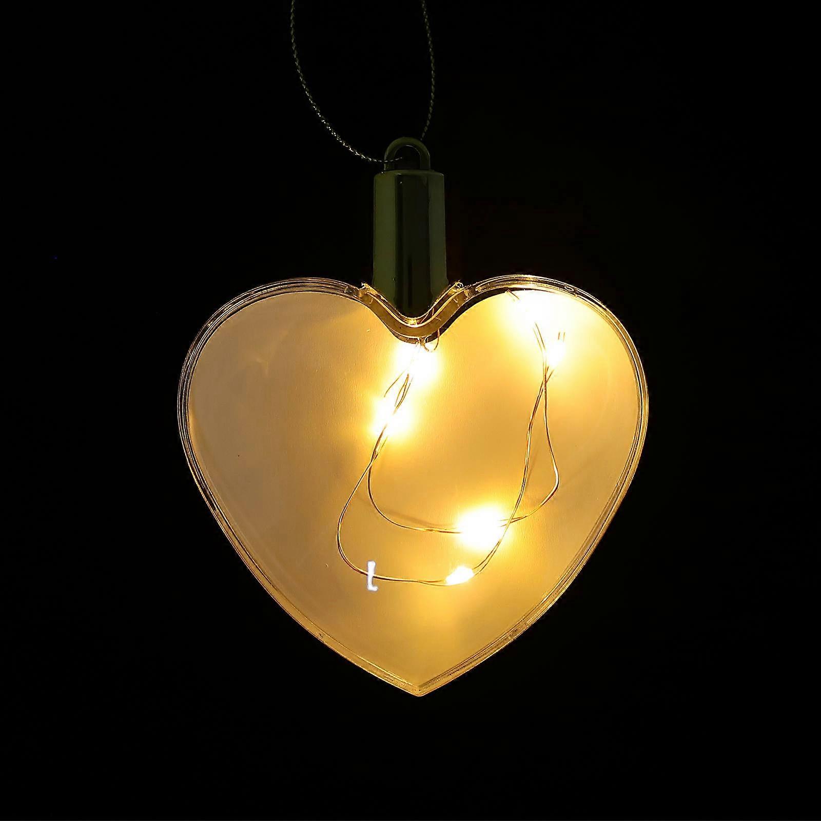 DIY Sublimation Ornaments with LED Lights for Christmas Decoration Transparent Plastic and Paper 1 Set