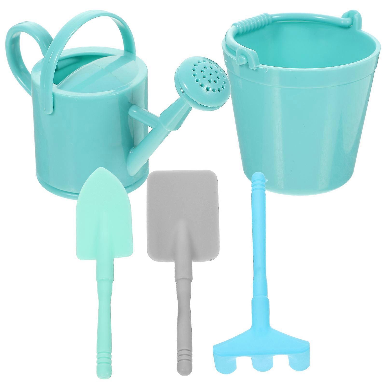 Adorable Gardening Tool Statue for Decoration with ABS Plastic Material 2 Sets