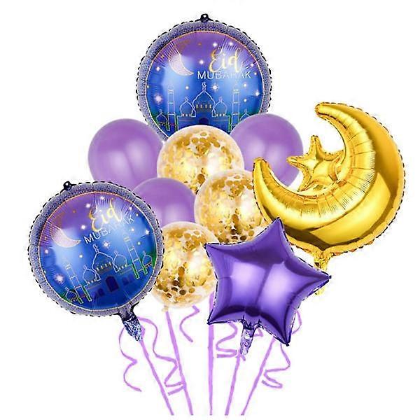 Eid Mubarak Folienballons Set 5 5