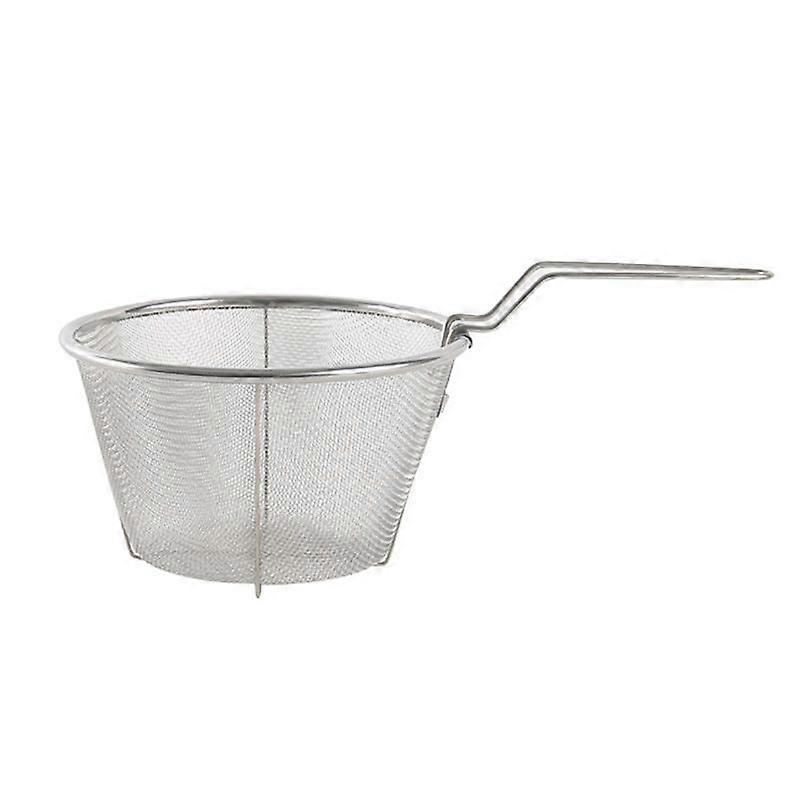 2pcs Fry Basket: Fine Mesh Strainer - Fry Basket With Handle - For Deep Frying And Food Serving - Multifunctional Kitchen Tool