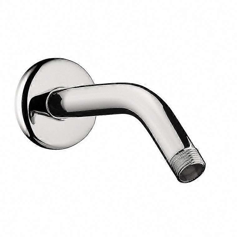 Wall Mount Shower Arm Replacement - Adjustable Angle for Fixed & Handheld Shower Heads