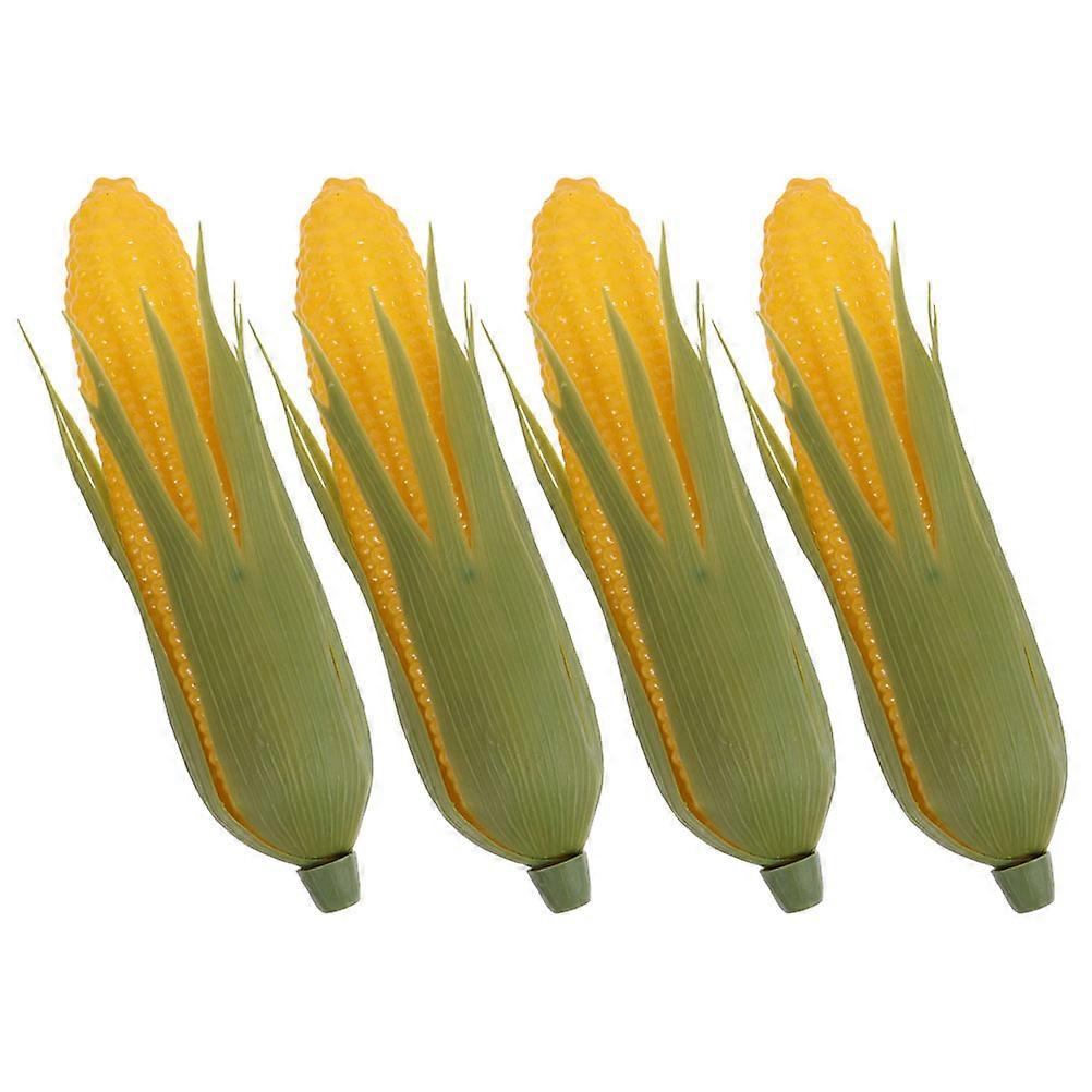 Lifelike Artificial Corn Models for Display Made of Plastic Multi Pieces