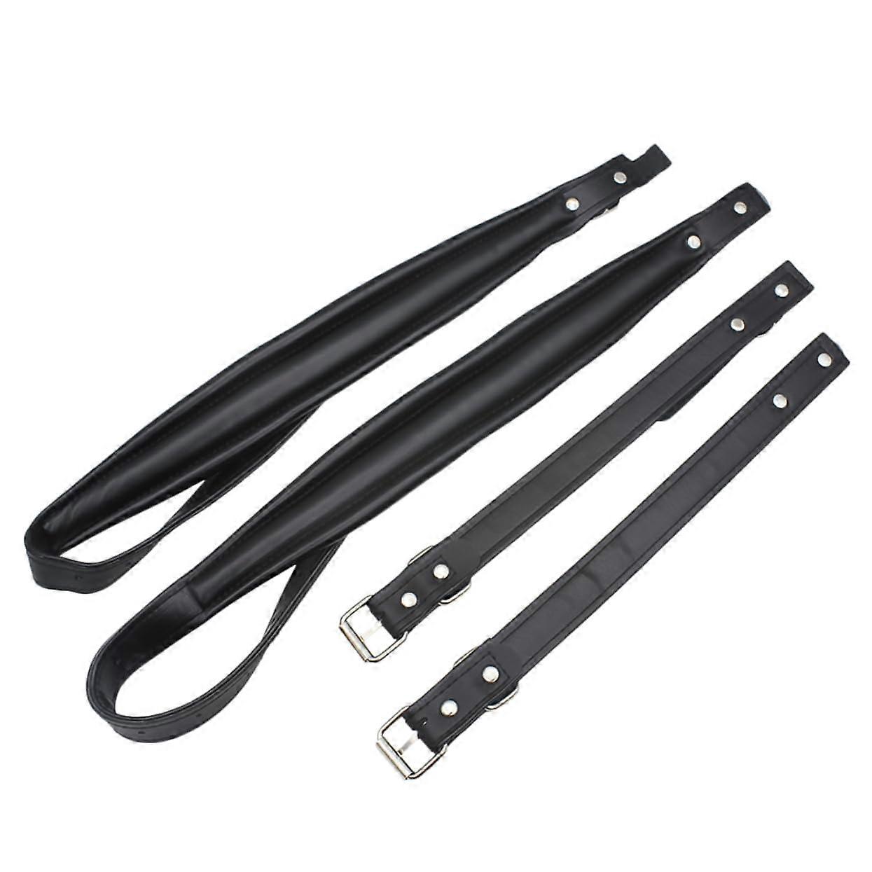 Accordion Shoulder Straps For Bass Accordion, Adjustable, Breathable, Durable Comfort, Black