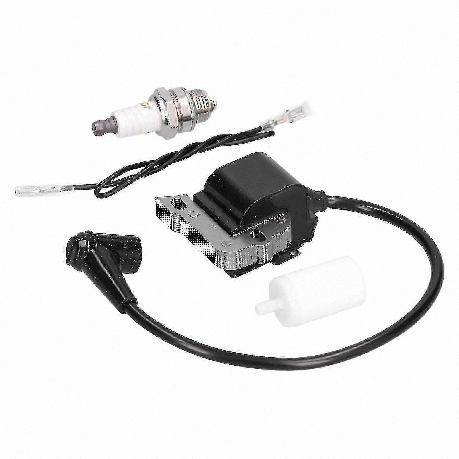 Lawn Mower Spark Plug Filter & Ignition Coil Kit for 240R 245R 245RX 250R Models