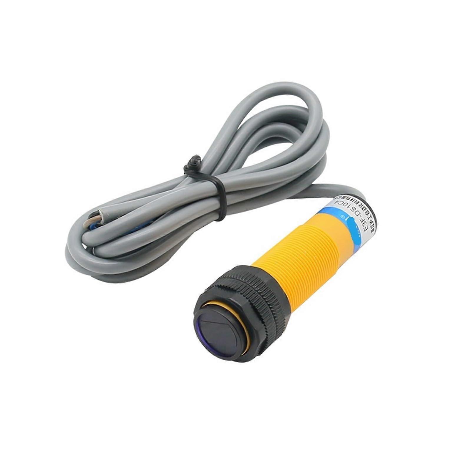 E3F-DS10 Series Adjustable Automation Diffuse Reflection Light Barrier Sensor NPN DC Normally Open Inductive Switch