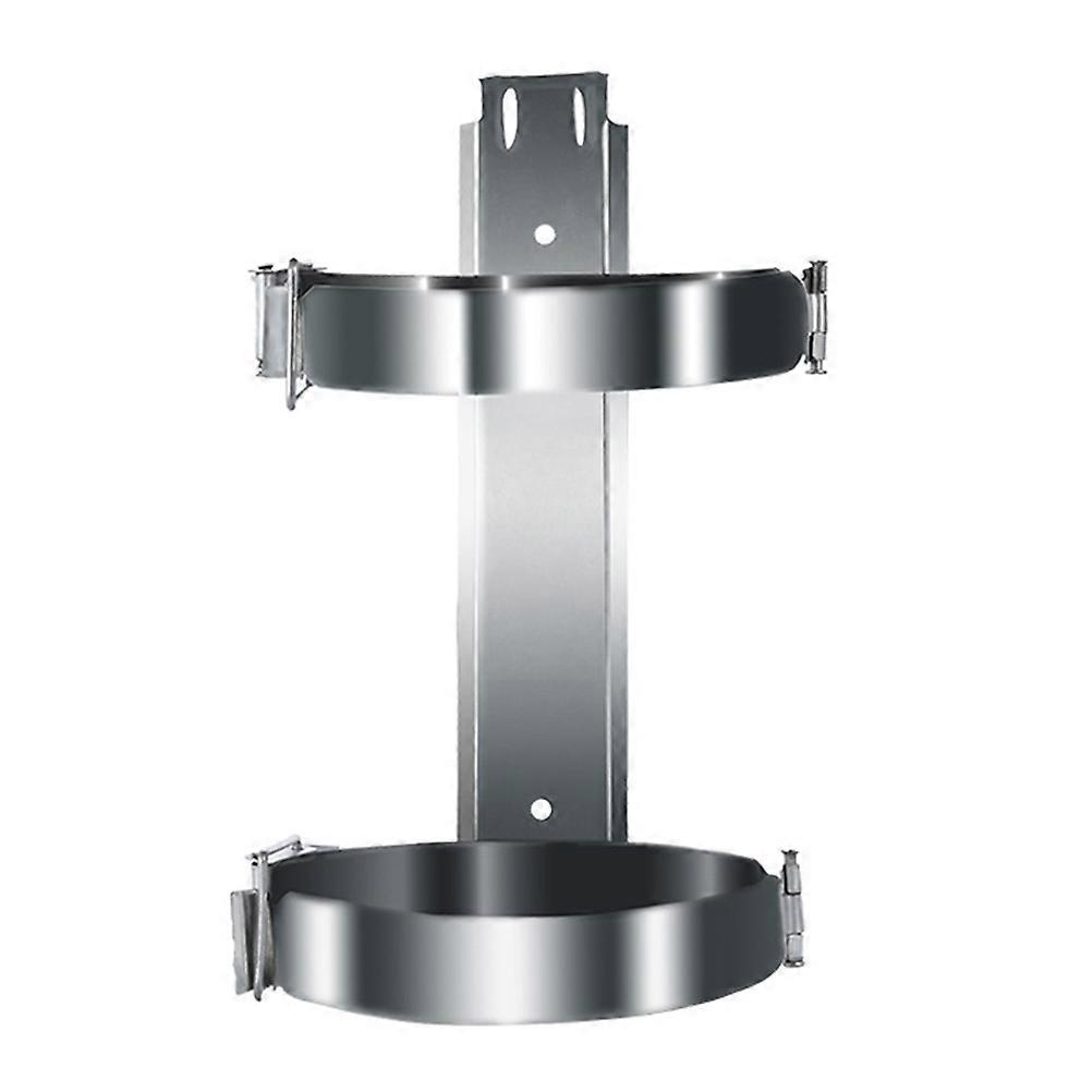 Fire Extinguisher Hook Mount For Home Car Installation Silver Iron 1Pcs