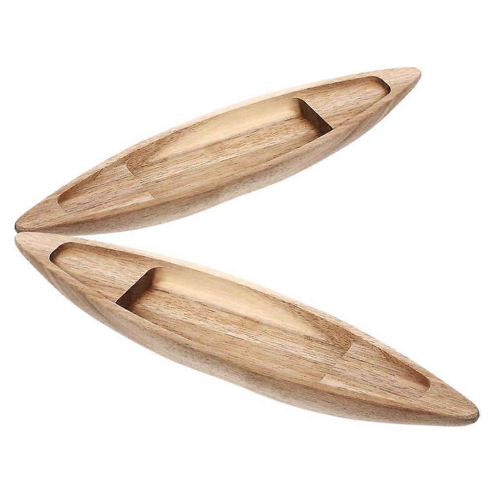 Wooden Boat Model Unfinished Yacht Craft Natural Office Decoration Compact Rustic Nautical Adornment for Adults
