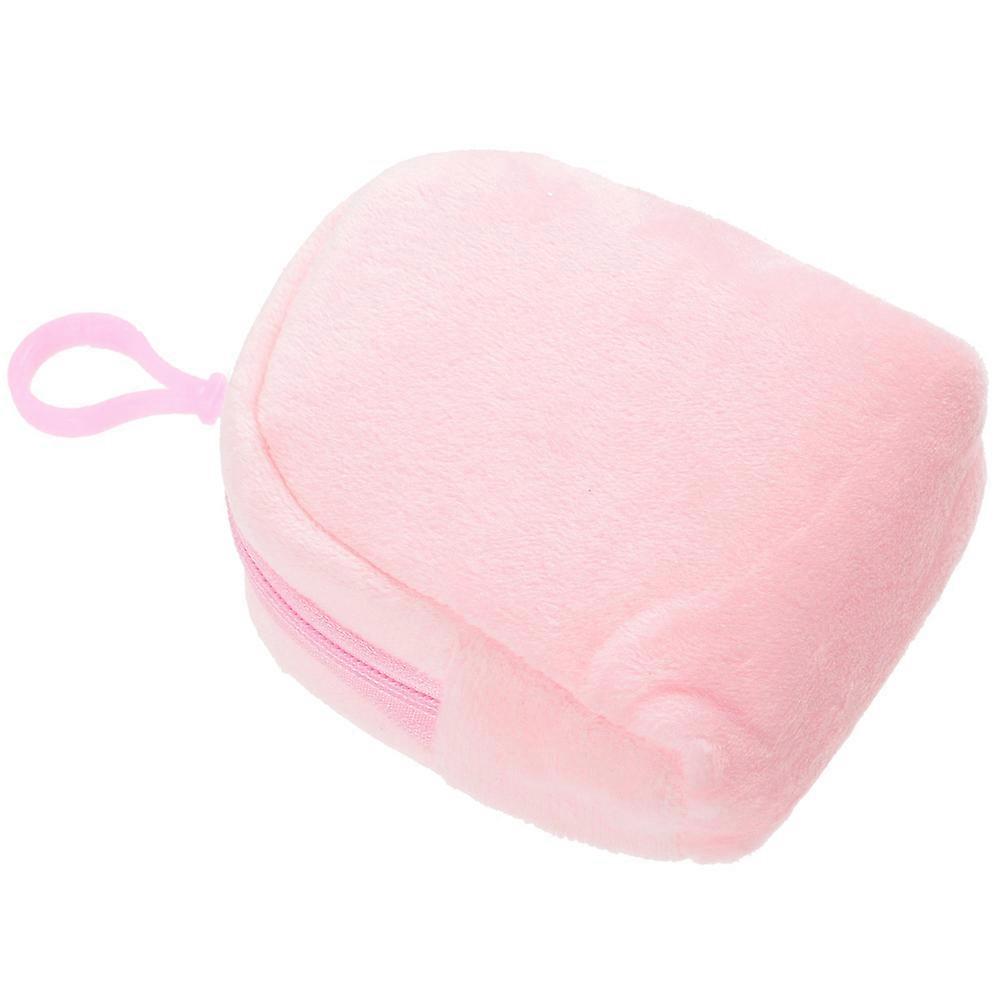 Children Plush Purse Little Girl Handbag For Outdoor Travel Use Small Rectangular 1Set