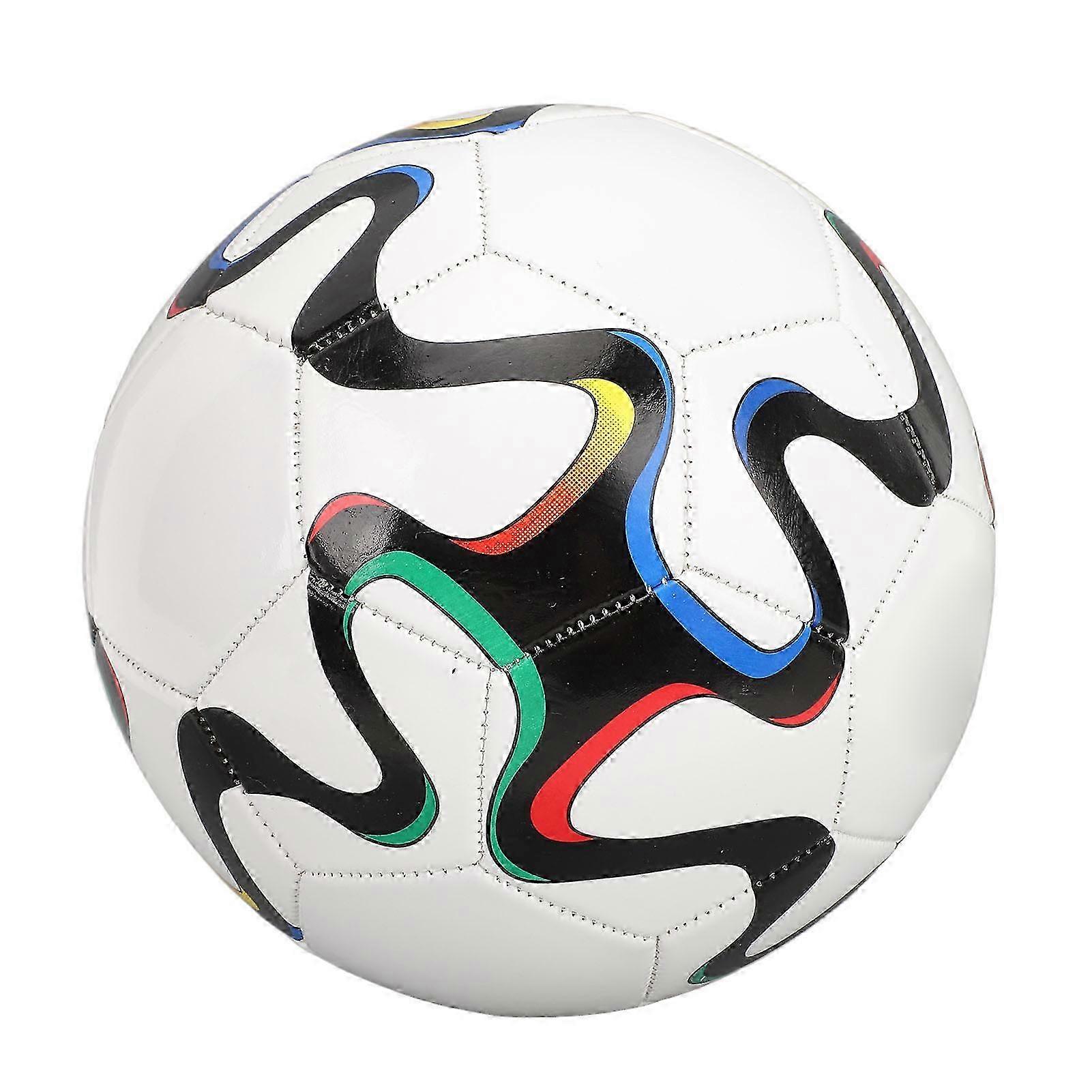 Size 5 Soccer Ball Thickened PVC Waterproof Good Elasticity Training Soccer Ball for Competition 2025