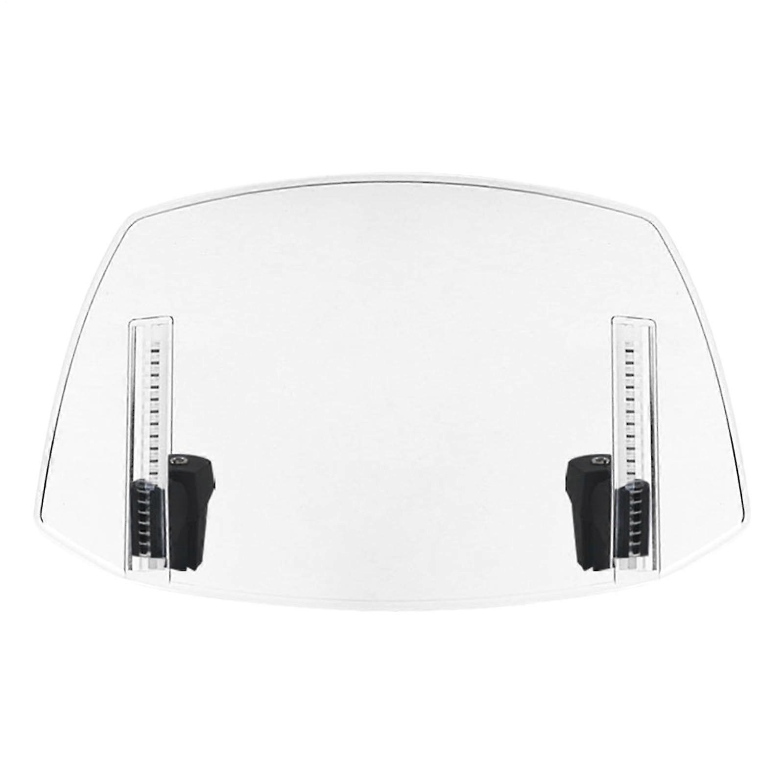 Windschild Spoiler Motorcycle Wind Deflector Adjustable Clip-On Windscreen Extension for Motorbike Models