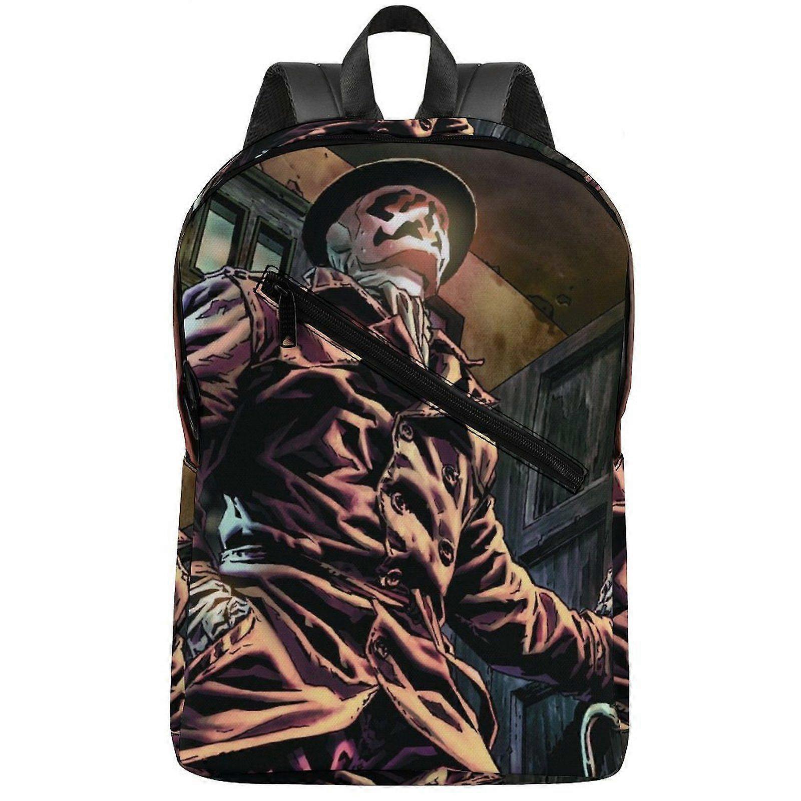 a16789 Watchmen The Animated Series Ergonomic Backpack Featuring Soft Padding and Adjustable Straps for Outdoor Adventures m16789