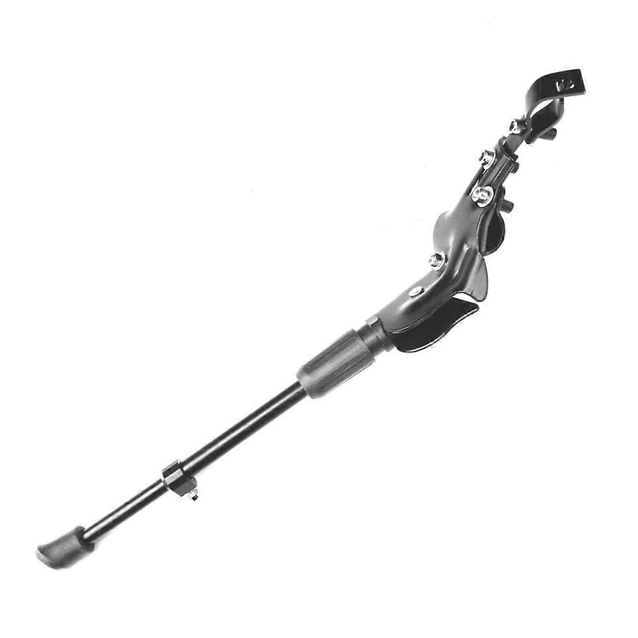 Adjustable Aluminum Alloy Bicycle Kickstand for Mountain Bikes, Compatible with Uneven Surfaces and Various Frame Styles