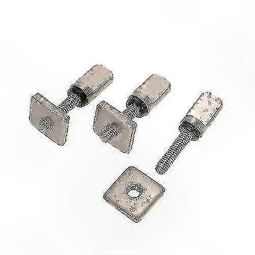 Surfboard Fin Screw and Plate Kit for Longboards and Stand Up Paddle Boards - Replacement Parts for Sliding Fins