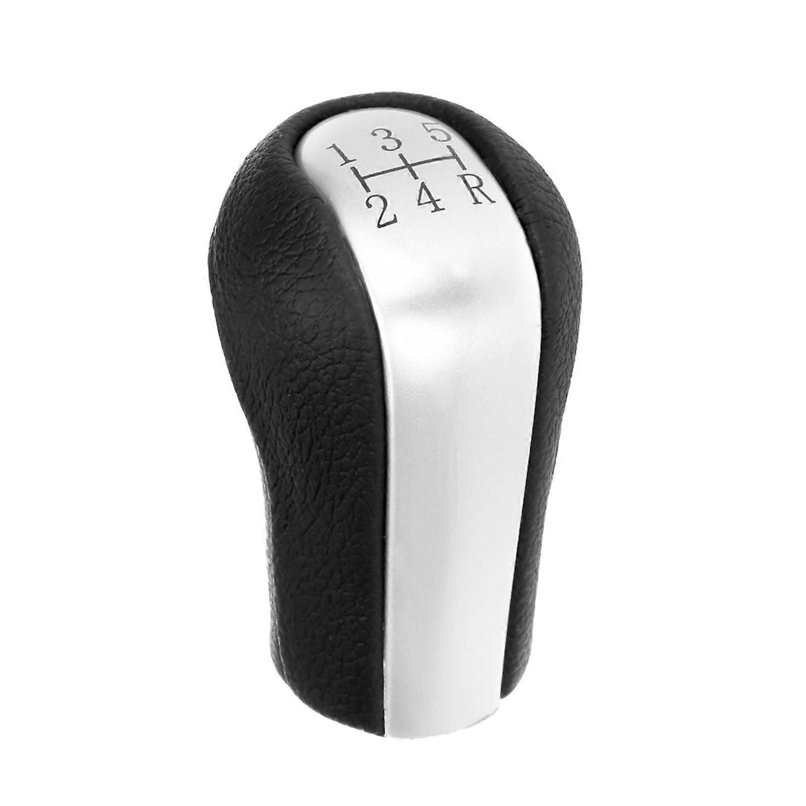 Black 5 Speed Shift Knob Insert Compatible with Toyota Avensis Verso Aygo Manual Transmission