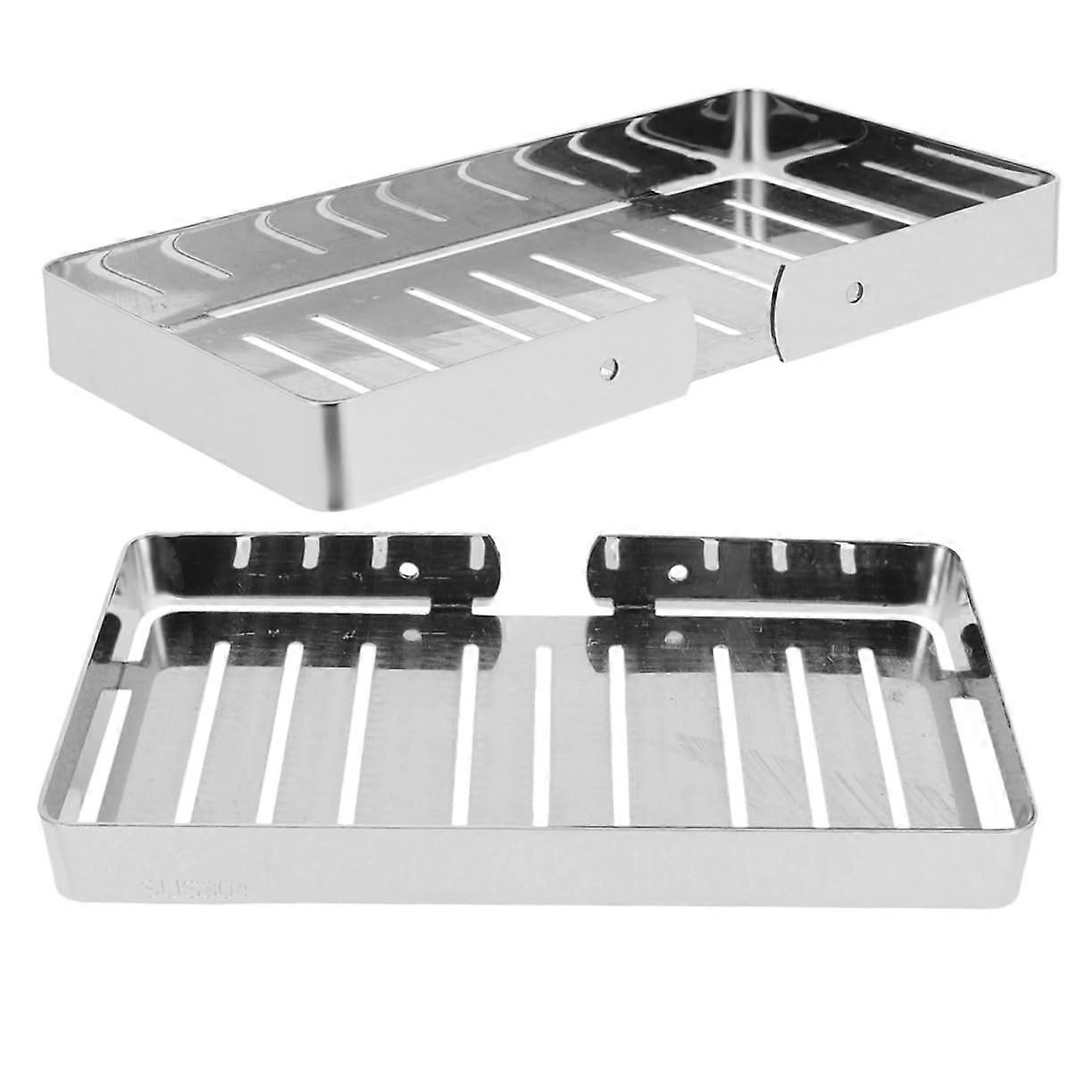 Wallmounted soap holder with innovative design, spacesaving and moistureresistant,  for bathrooms and showers.