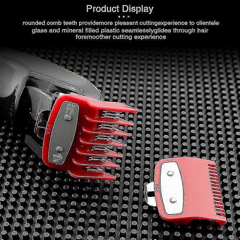 Standard Guide Comb Set for Hair Clippers with Attached Trimmer Style Parts