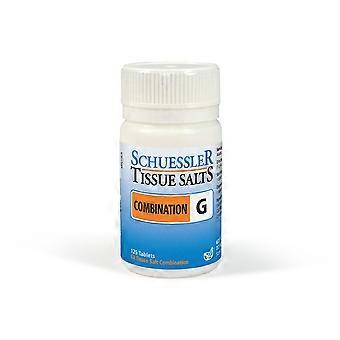 Schuessler Combination G Tissue Salts 125 Tablets - 4 Pack