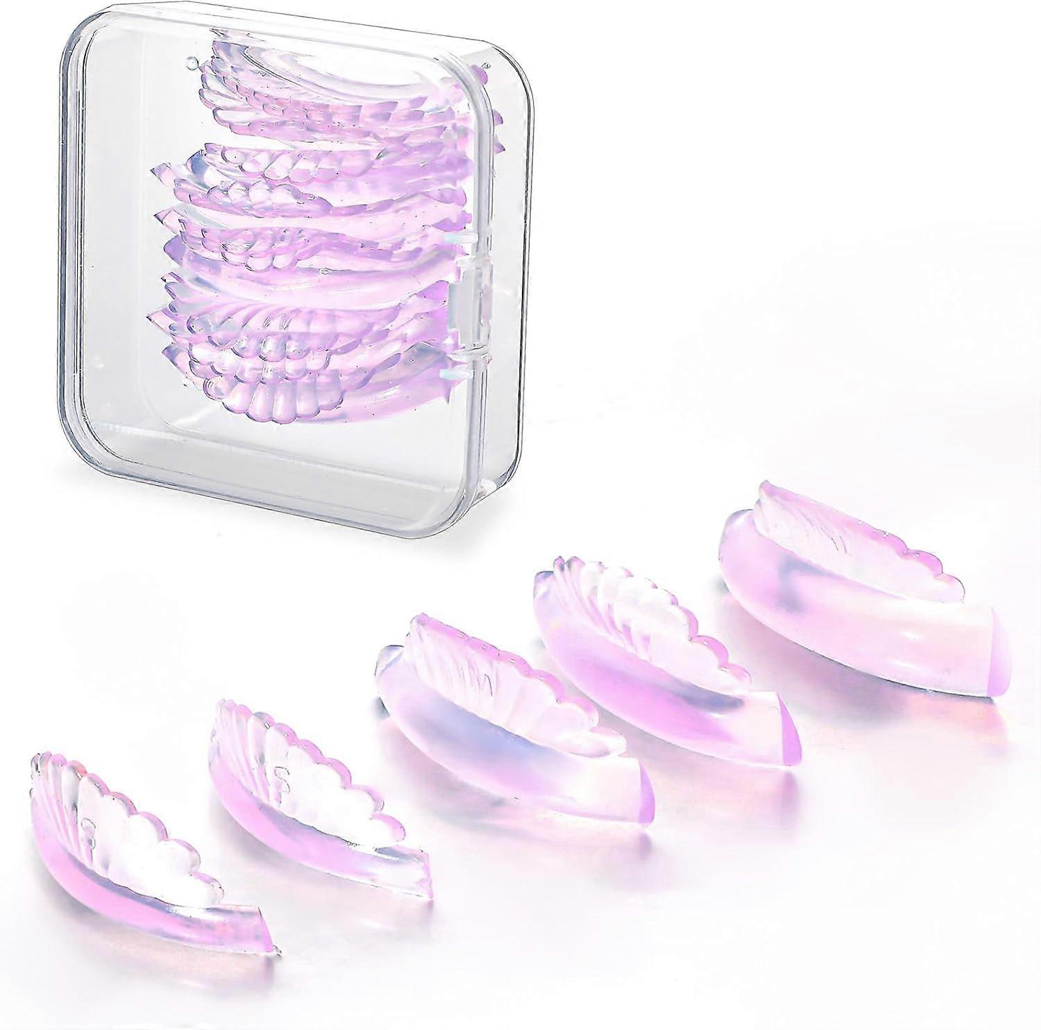 10 Pcs 5 Sizes Lash Lift Pads Self-Adhesive Super Soft Shell