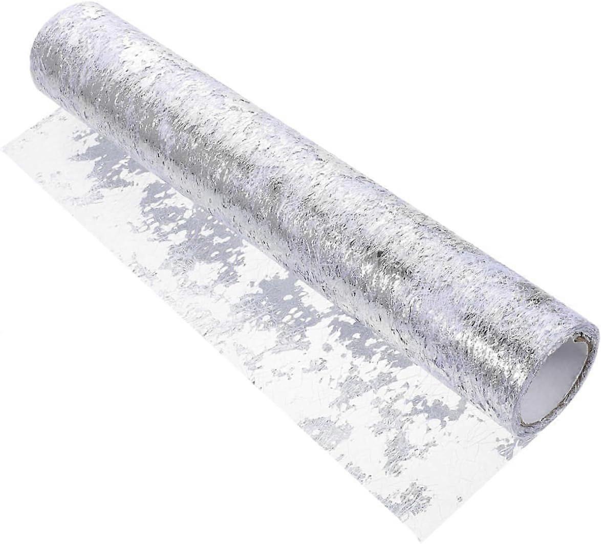 Table Runner Tulle Roll Silver Wedding Decorations Versatile Home Decor