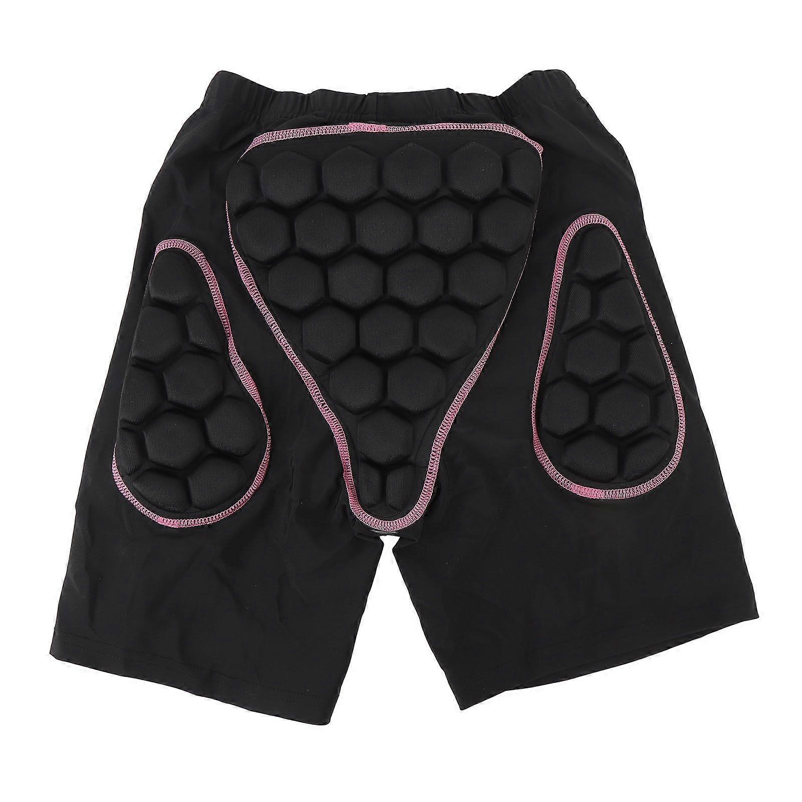 Protective Padded Shorts 3D Hip Protective Pads Ski Pants Thickened Sponge Hip Protector Ski Pants for Women M