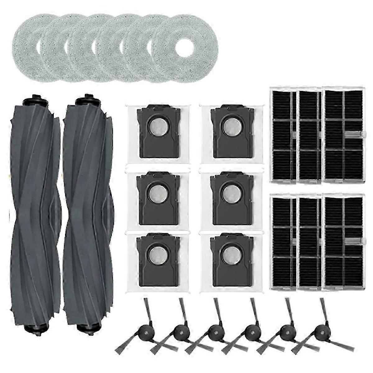 L40 ウルトラバキューム交換部品メインローラーサイドブラシフィルターモップクロスパッドダストバッグAC用