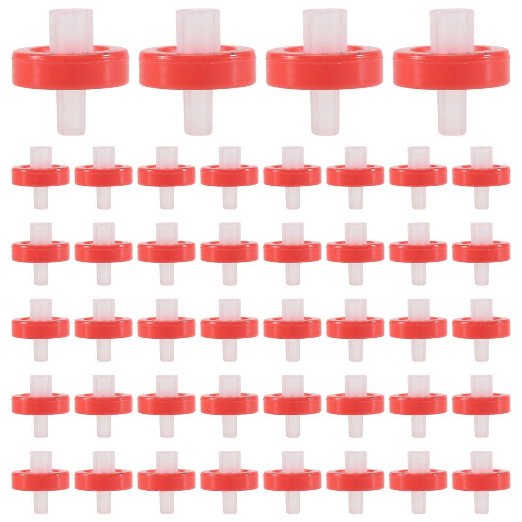 100 PCS Syringe Filter PTFE, Syringe Lab Filter 13mm Membrane Diameter, 0.22μM Pore Size, HPLC