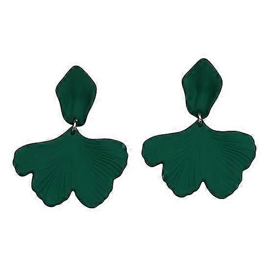 1 Pair Boho Rose Petal Shape Dangle Earrings Acrylic Tiered Flower Long Drop Stud Earrings Statement Exaggerated Jewelry Gift