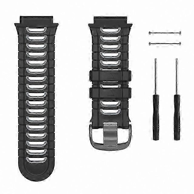 Breathable Silicone Sport Strap for Running Watches - Colorful Replacement Band with Tool