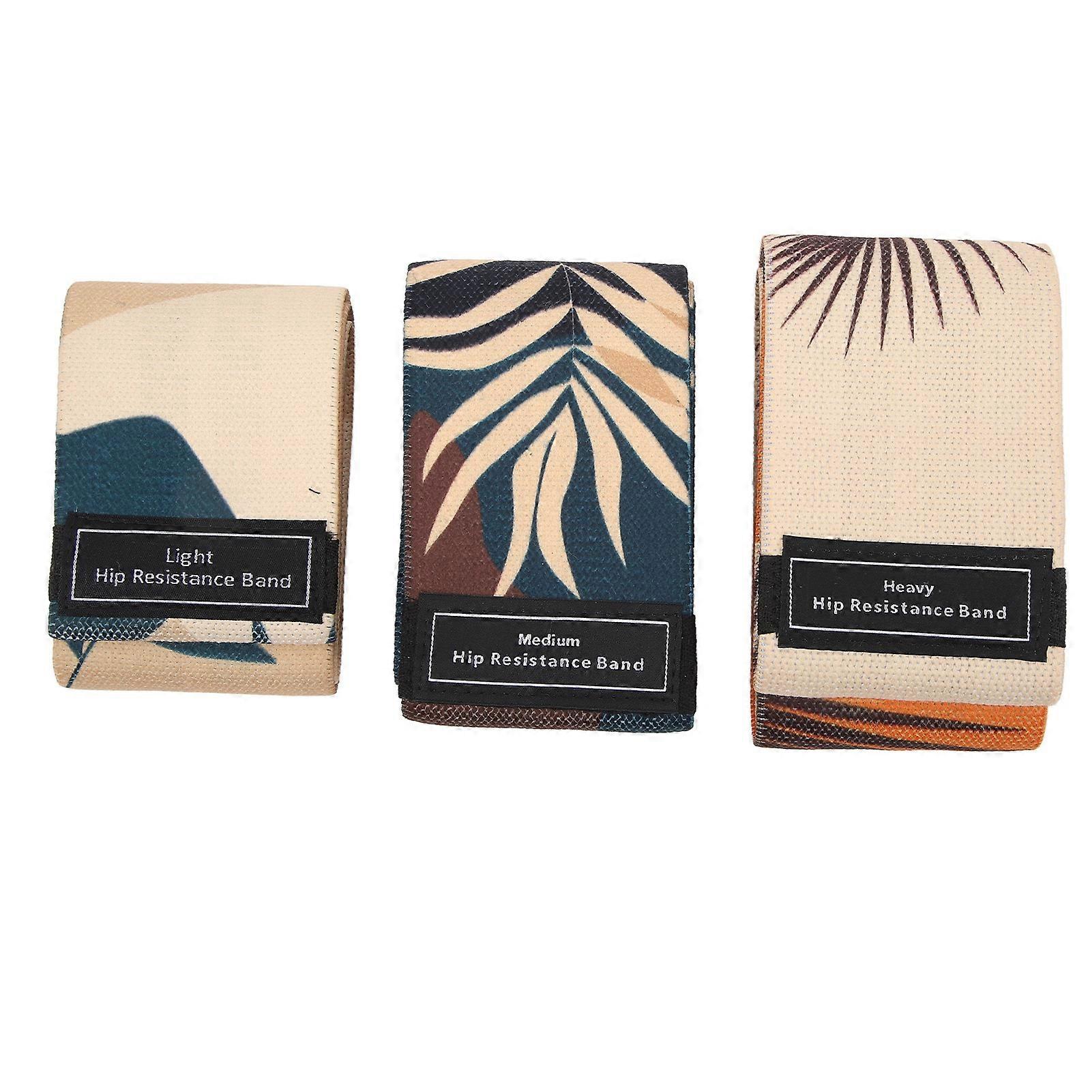 Resistance Loop Exercise Bands 3PCS Set, 80-120 lb, Antislip