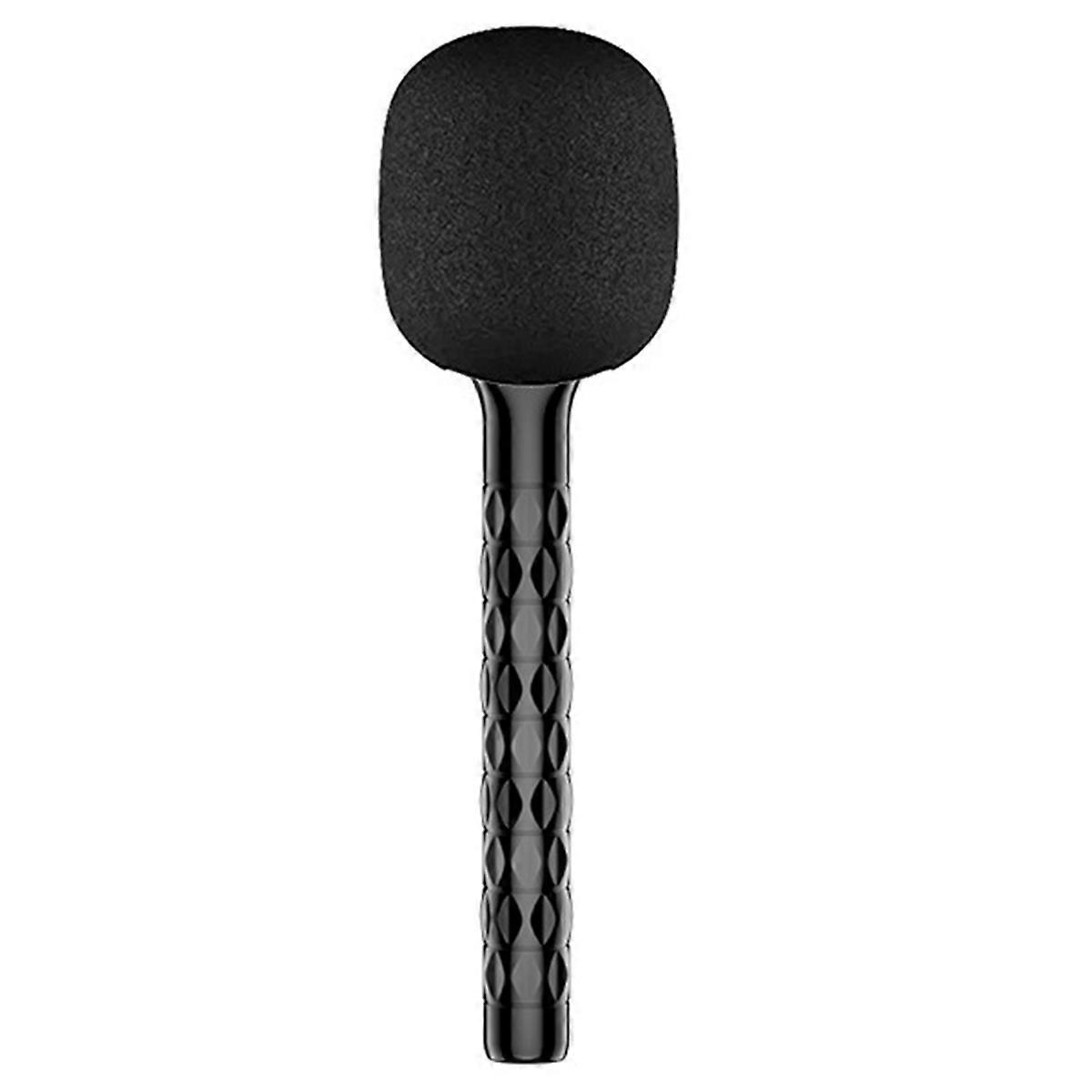 Handheld Interview Microphone Adapter with Windshield Foam for GO II for Mic 1 2 Wireless Lavalier Microphone