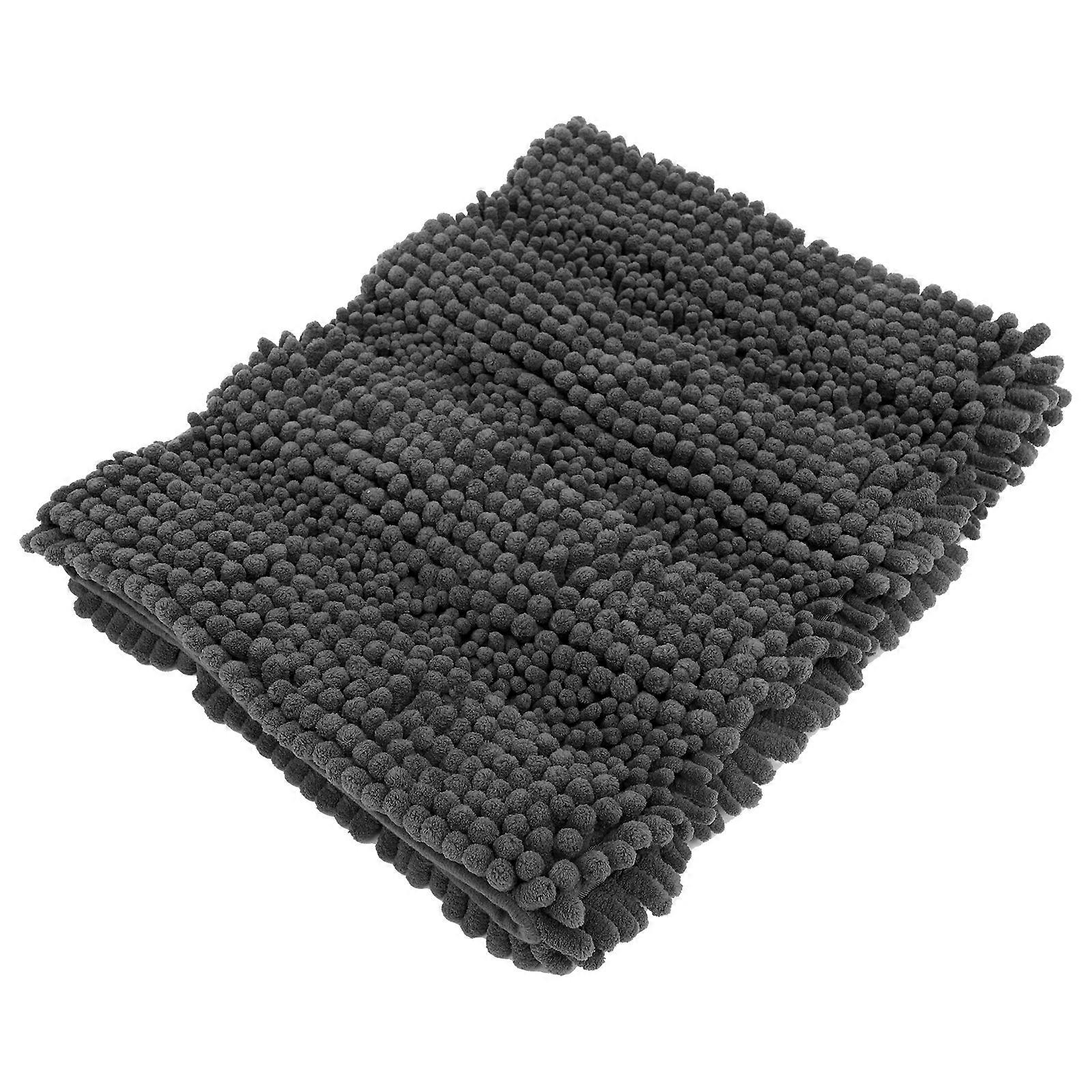 Chenille Door Mat for Home Use with Absorbent Function 1 Bath Rug