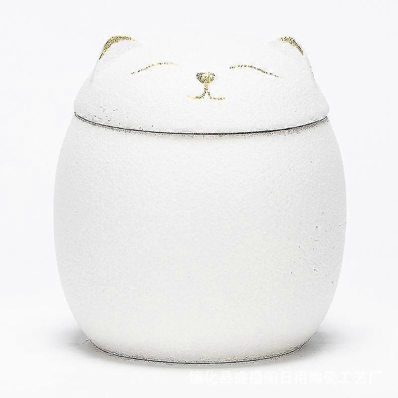 New Cat Urn For Cat Ashes Keepsake Pet Urns Cats Black Cat Urn 200ml
