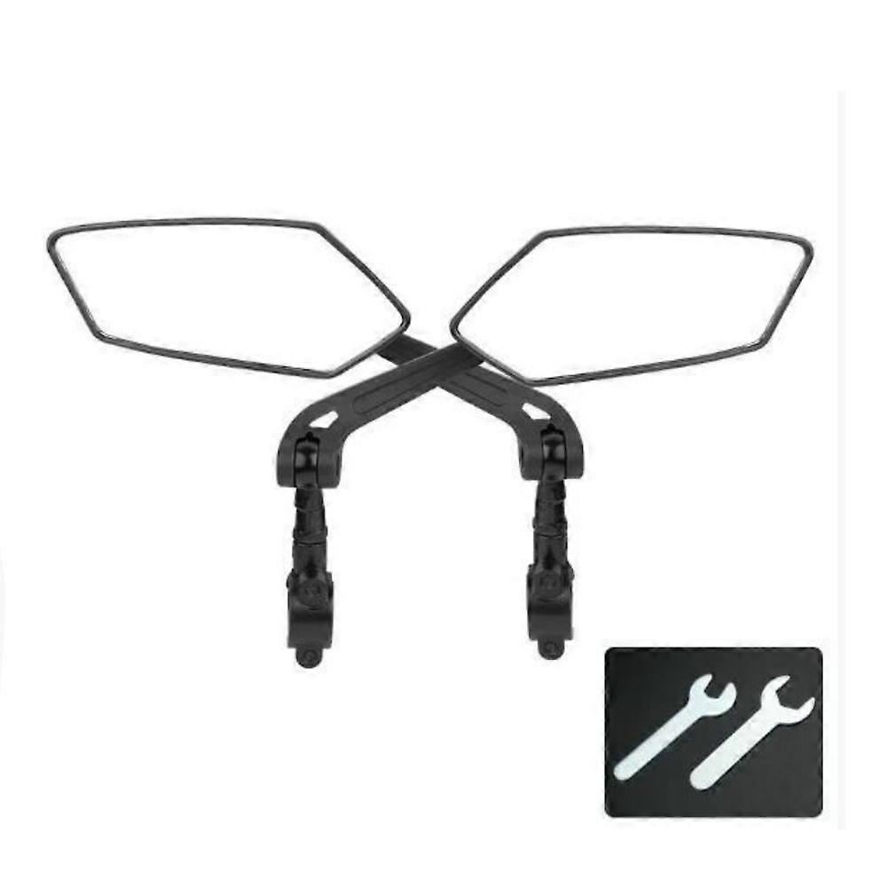 Indicatespoint Bike Mirrors 2 Pack, Bike Mirror Handlebar Mount