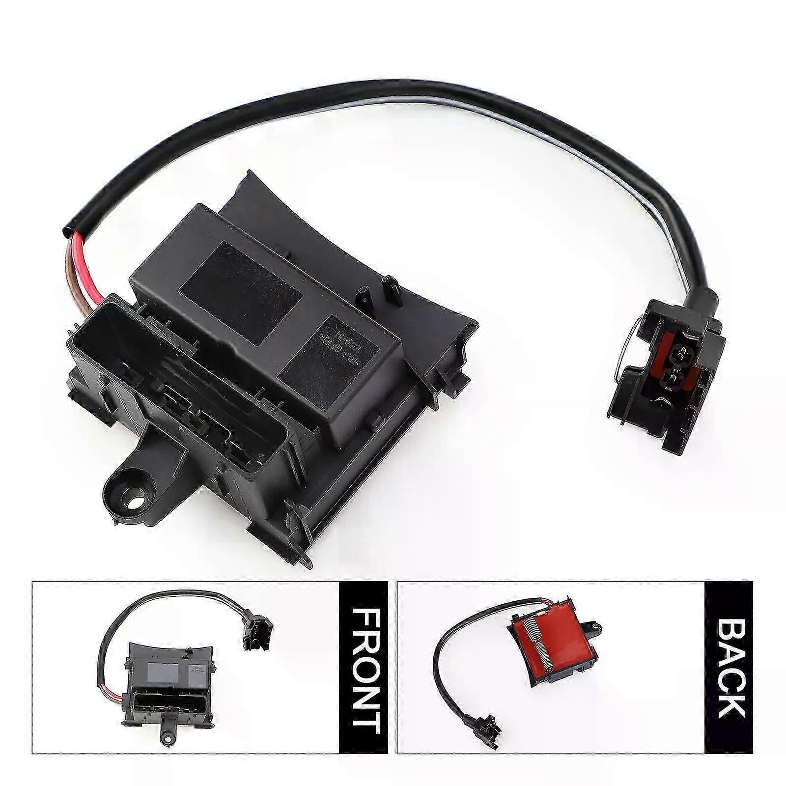 For Opel Vectra C 2002-2008 1796CC 1379151 09202805 871470D 086621059 Cooling Radiator Single Fan Relay Module Heater Resistor